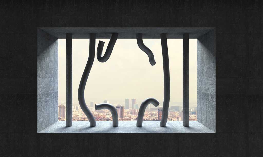 breaking out / eliminating barriers / breaking boundaries / freedom