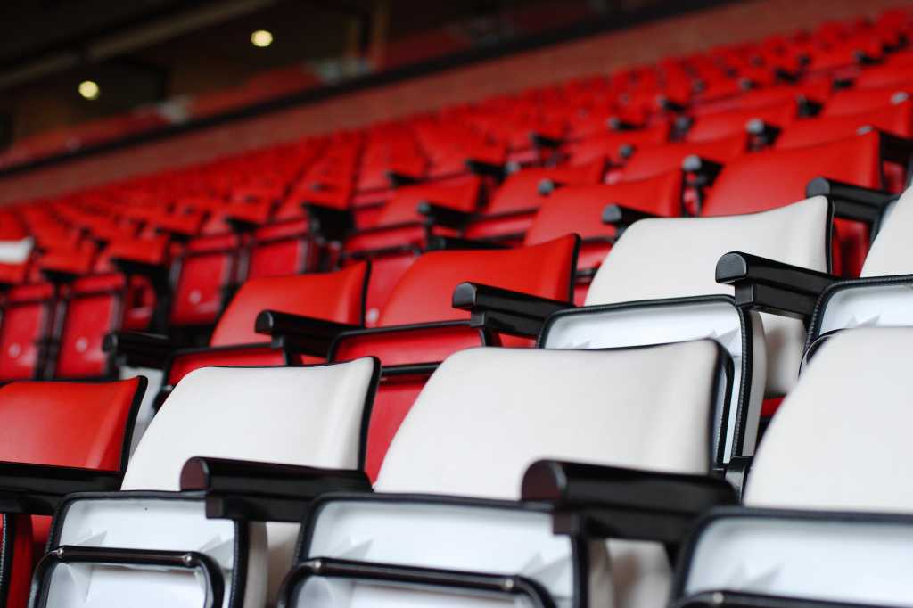 UK | United Kingdom  >  England  >  Manchester  >  Manchester United stadium / empty seats
