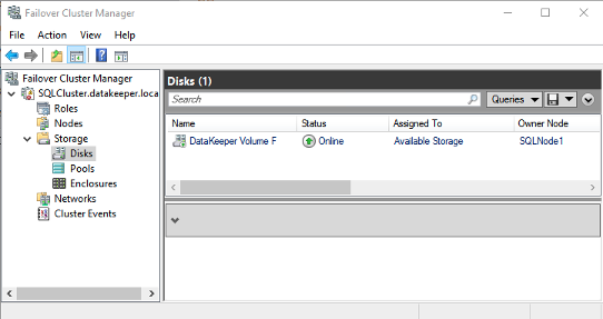 SIOS SQL Server FCI 12